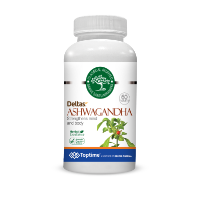 Deltas Ashwagandha Tablet Strengthens mind and body