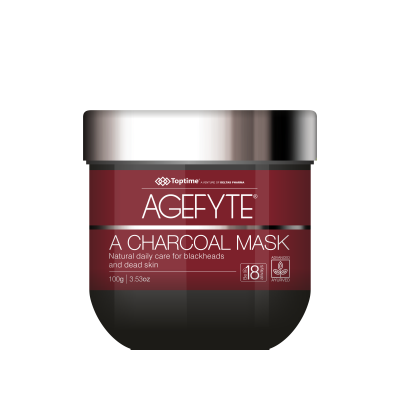 Agefyte A Charcoal Mask Natural daily care for blackheads and dead skin