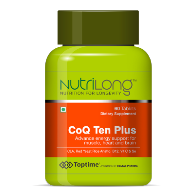 Nutrilong CoQ Ten Plus Advance energy support for muscle, heart and brain