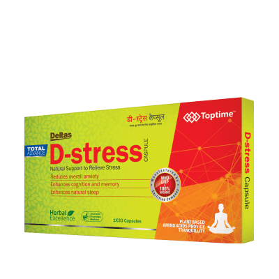 D Stress Capsule Natural support to relieve stress