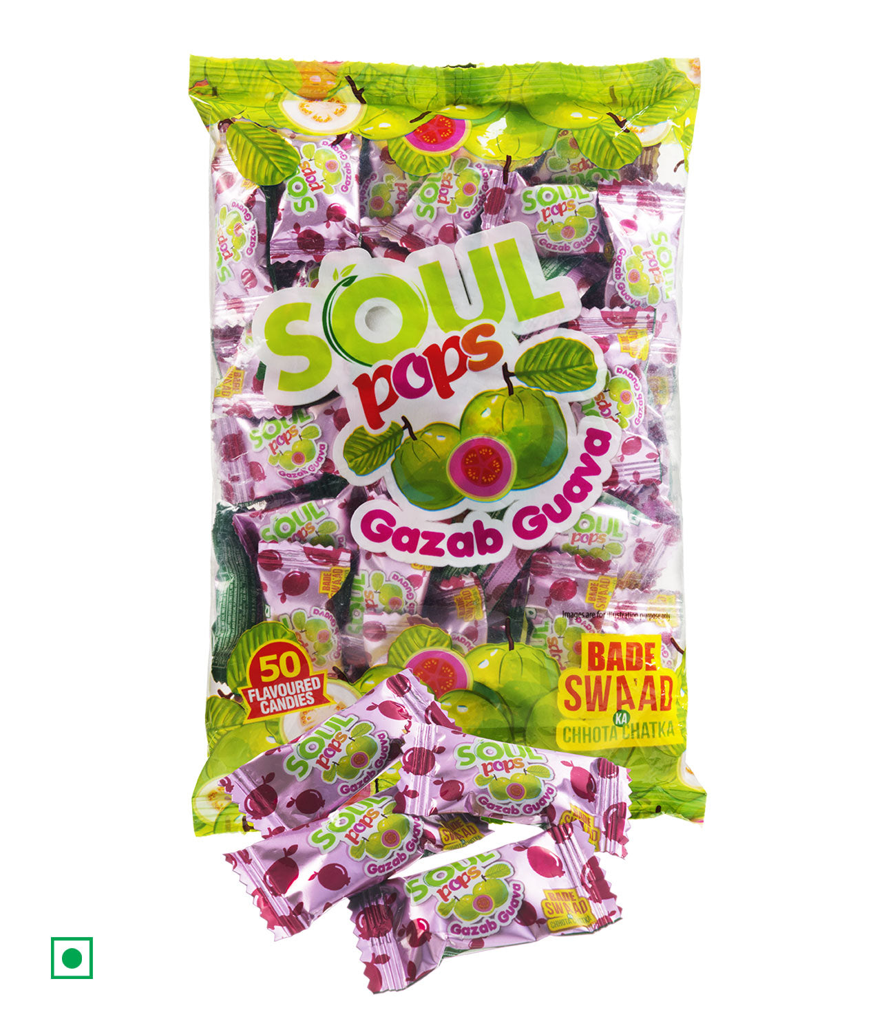 Soul Pops Gazab Guava Candy