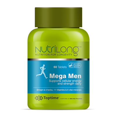 Nutrilong Mega Men Supports cellular energy & strength daily