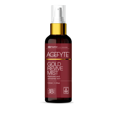 Agefyte Gold Revive Mist Restores and refreshes skin