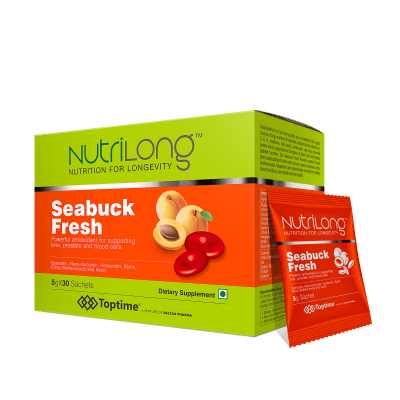 Nutrilong Seabuck Fresh Powerful antioxidant for supporting liver, prostate and blood cells