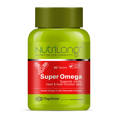 Nutrilong Super Omega Supports Joints heart & brain function daily